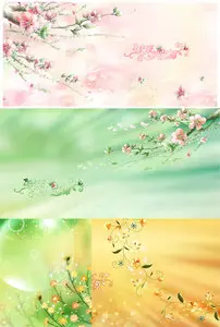 PSD templates - Flowers 3