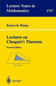 Lectures on Choquet's Theorem (Repost)