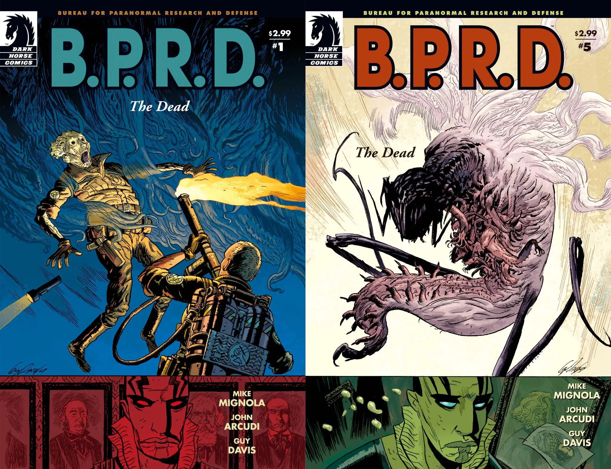 B.P.R.D. - The Dead #1-5 (2005) Complete