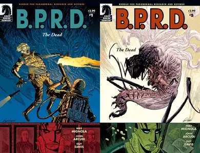 B.P.R.D. - The Dead #1-5 (2005) Complete