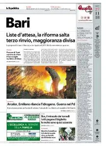 la Repubblica Bari - 27 Novembre 2018