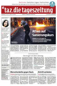 Tageszeitung TAZ vom 14 Februar 2012