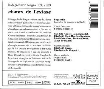 Hildegard Von Bingen (ca. 1098-1179) - Chants de l'extase - Sequentia (1994) {Deutsche Harmonia Mundi - 05472 77555 2}