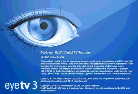 EyeTV 3.6.9 (7522) Multilingual MacOSX