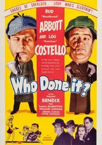 Abbott and Costello - Who Done It? (1942) [w/Commentary]