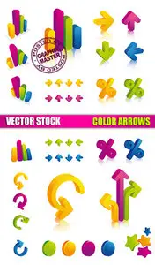 Vector Stock - Color Arrows