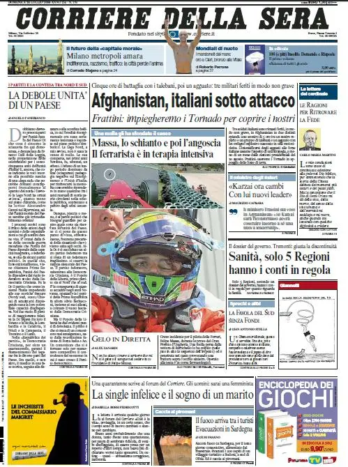 Il Corriere della Sera (26-07-09)