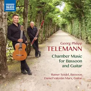 Rainer Seidel & Daniel Valentin Marx - Telemann: Chamber Music for Bassoon & Guitar (2022)