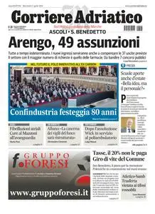 Corriere Adriatico Ascoli - 17 Aprile 2024