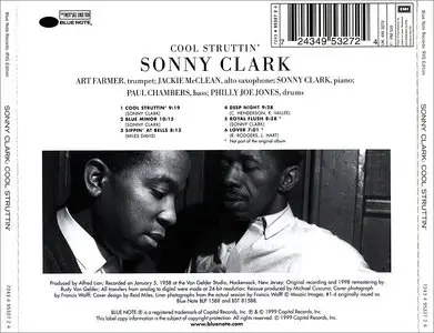Sonny Clark - Cool Struttin' (1958) [RVG Edition, 1999]