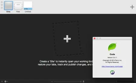 Coda 2.5.11 Mac OS X