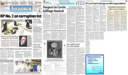 Philippine Daily Inquirer – January 20, 2005