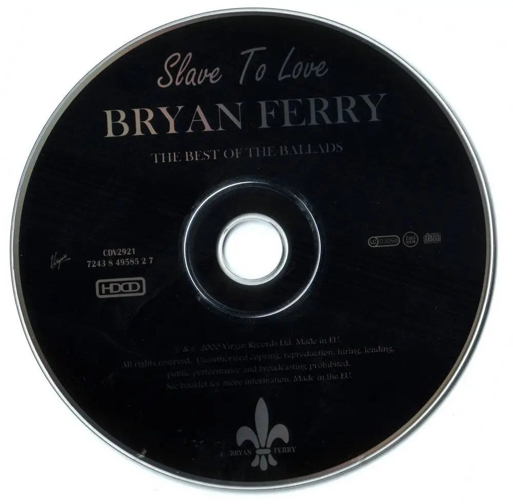 Slave to love bryan перевод. Bryan Ferry CD. Брайан Ферри 1999. CD Ferry, Bryan: best of. Bryan Ferry - the best of (2009) обложка.