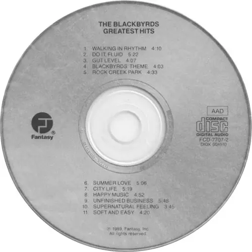 The Blackbyrds - The Greatest Hits (1989) {Fantasy}