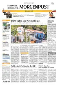 Solinger Morgenpost – 20. Mai 2019