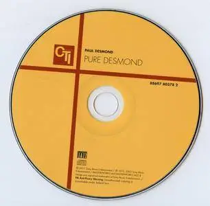 Paul Desmond - Pure Desmond (1974) {CTI Masterworks Jazz 88697 80378 2 rel 2011}