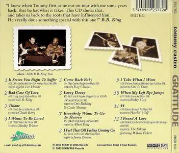 Tommy Castro - Gratitude (2003)