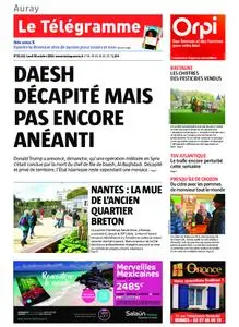 Le Télégramme Auray – 28 octobre 2019