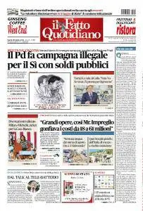 Il Fatto Quotidiano - 28 Ottobre 2016