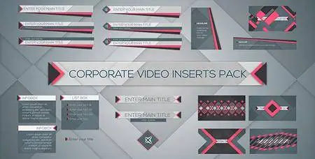 Corporate Video Inserts Pack - Project for After Effects (VideoHive)