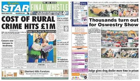 Shropshire Star Shrewsbury Edition – August 05, 2019