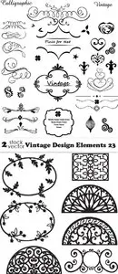 Vectors - Vintage Design Elements 23