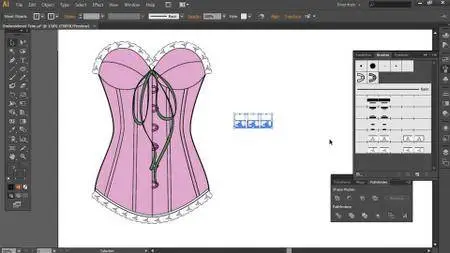 Illustrator for Fashion Design: Creating Brushes