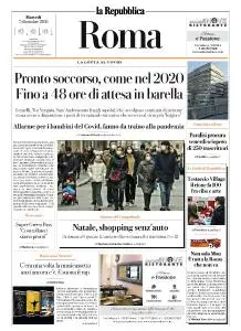 la Repubblica Roma - 7 Dicembre 2021