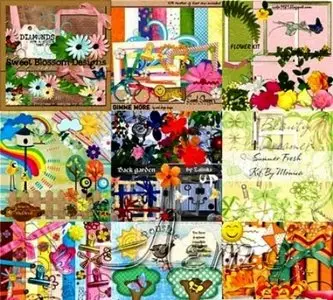 Scrap Kits for Creativity "Summer"