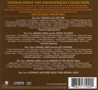 John Williams - Indiana Jones: The Soundtracks Collection (2008) [5CD BoxSet, Limited Edition] {Concord} [re-up]