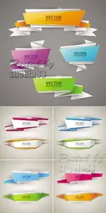 Creative Color Banners Vector