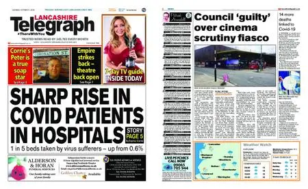 Lancashire Telegraph (Blackburn, Darwen, Hyndburn, Ribble Valley) – October 31, 2020