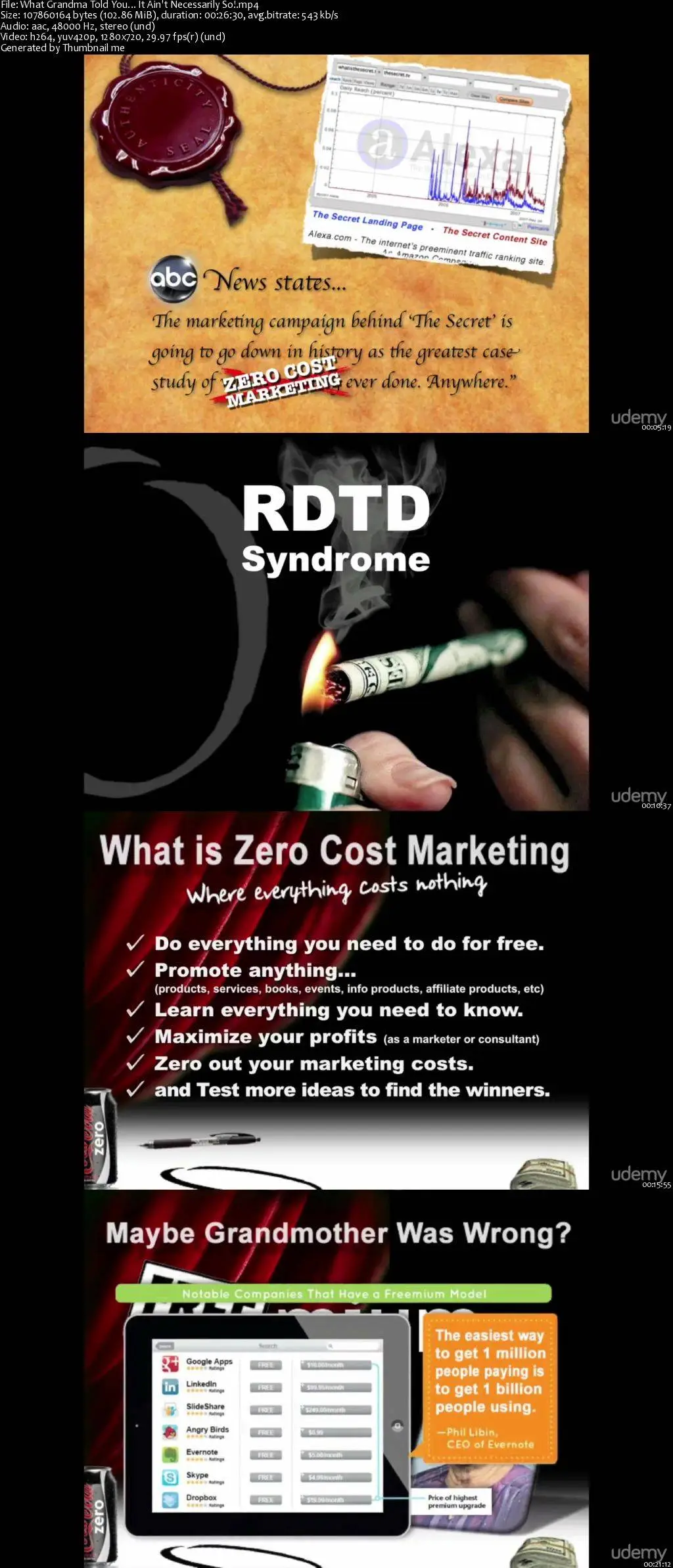 Zero Cost Marketing Strategies: Official Primer Course (NEW)