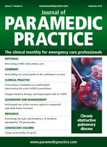 Journal of Paramedic Practice - September 2019