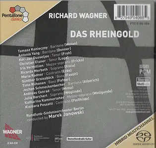 Wagner - RSO Berlin / Marek Janowski - Das Rheingold (2012, Pentatone # PTC 5186 406) {2x Hybrid-SACD // EAC Rip} [RE-UP]