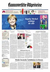 Hannoversche Allgemeine Zeitung - 23.09.2013