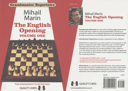 Mihail Marin: Grandmaster Repertoire 3 • The English Opening • Volume One (2009)