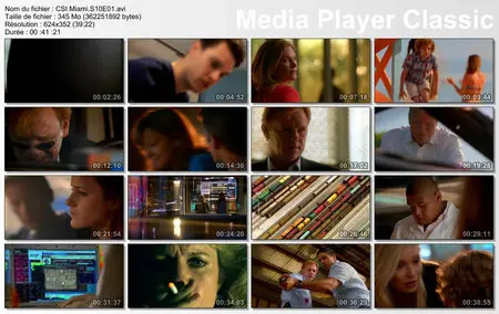 Les Experts Miami / CSI Miami S10 E01-09