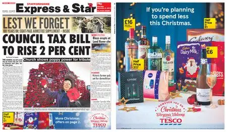 Express and Star Staffordshire Edition – November 08, 2018