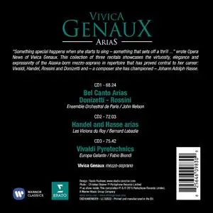 Vivica Genaux - Arias: Vivaldi, Handel, Hasse, Rossini, Donizetti [3CDs] (2015)