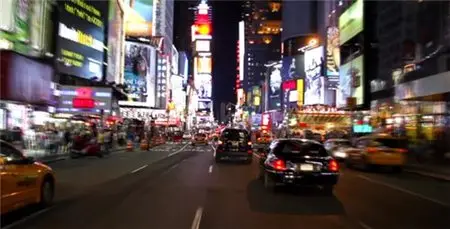 Times Square New York City at night Full HD - Stock Footage (Videohive)