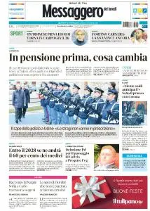 Il Messaggero Veneto Udine - 24 Dicembre 2018