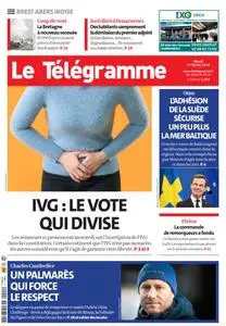 Le Télégramme Brest Abers Iroise - 27 Février 2024