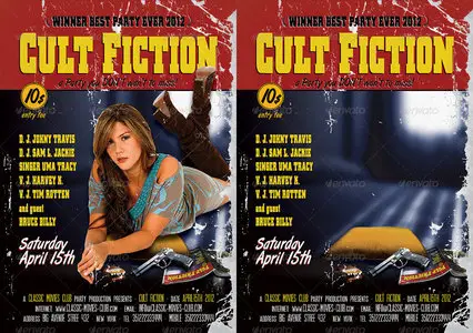 GraphicRiver - Cult Movie Flyer Poster