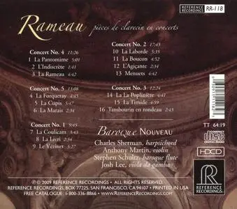 Baroque Nouveau - Rameau: Pieces de Clavecin en Concerts (2009)