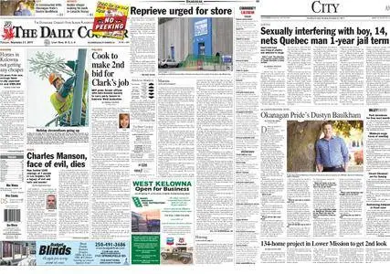 Kelowna Daily Courier – November 21, 2017