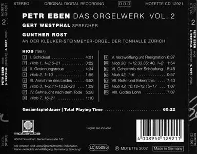 Petr Eben - Das Orgelwerk, Volume 2 - Gunther Rost (2002) {Motette MOT12921}