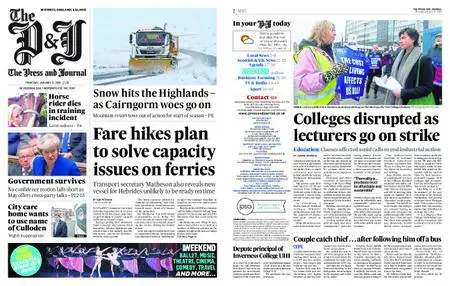 The Press and Journal Highlands and Islands – January 17, 2019
