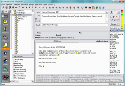 Oggisoft LAN-eMail Pro v2009.5.1287 German