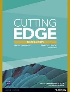 ENGLISH COURSE • Cutting Edge • Pre-Intermediate • Third Edition • Student's Book with DVD-ROM (2013)